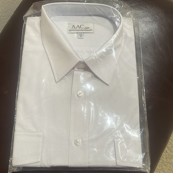 ARMSTRONG AVIATION SHIRT SIZE 17.1/2 NEW IN BAG - Picture 4 of 4